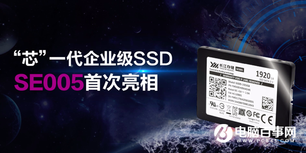 長江存儲閃存進入企業(yè)級SSD：容量1920GB
