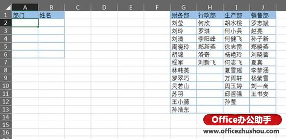 excel如何制作二級(jí)下拉菜單 EXCEL制作二級(jí)下拉菜單的方法