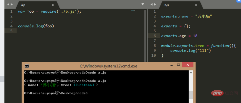 exports和module.expors之間有什么區(qū)別及聯(lián)系？