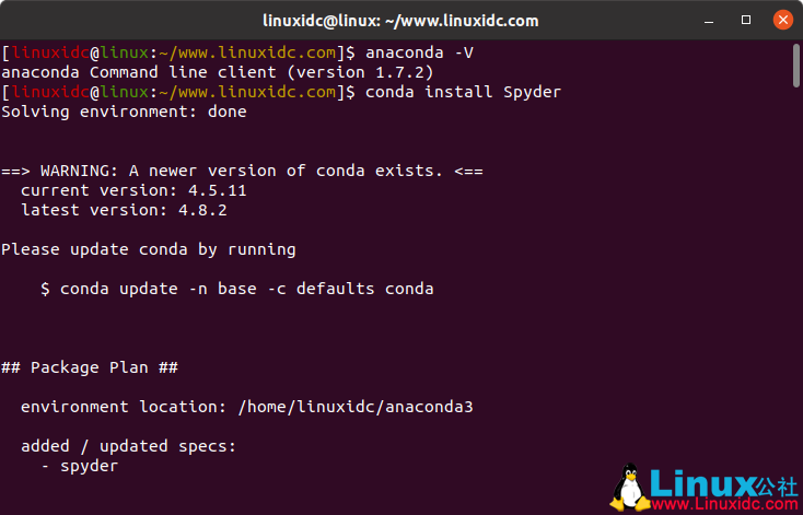 Ubuntu 18.04中安裝Spyder，Python可視化IDE