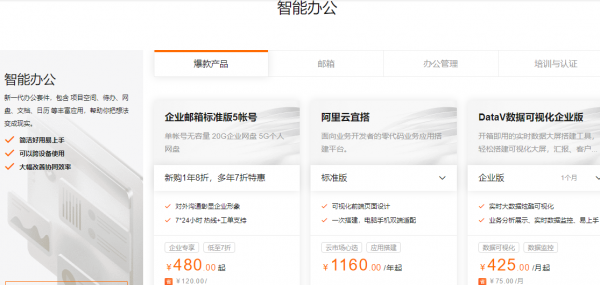 阿里云企業(yè)產品專享優(yōu)惠，IT運維產品1折起、創(chuàng)建公司1元起