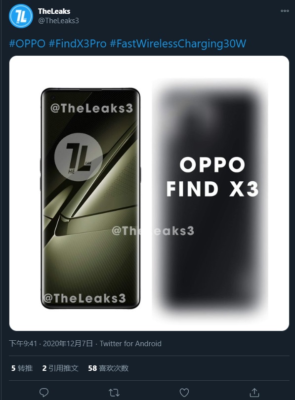 雙主攝成真，曝 OPPO Find X3 將采用兩顆 50MP 的 IMX766 以及顯微鏡級(jí)微距鏡頭