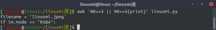 Linux常用命令 awk 入門基礎教程