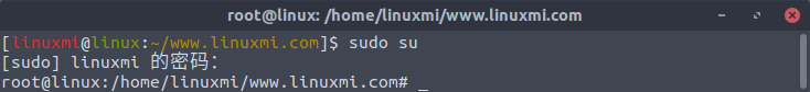 Linux命令su、sudo、sudo su、sudo -i使用和區(qū)別