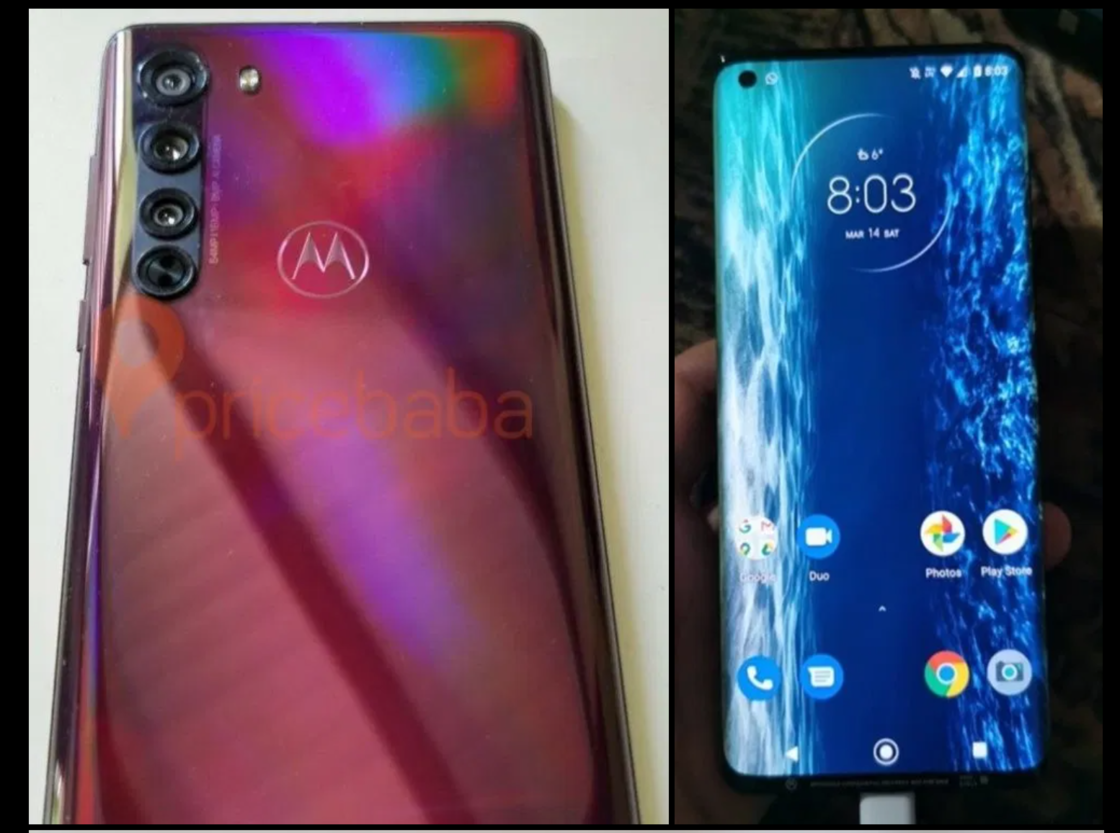 Motorola Edge 真機照片曝光