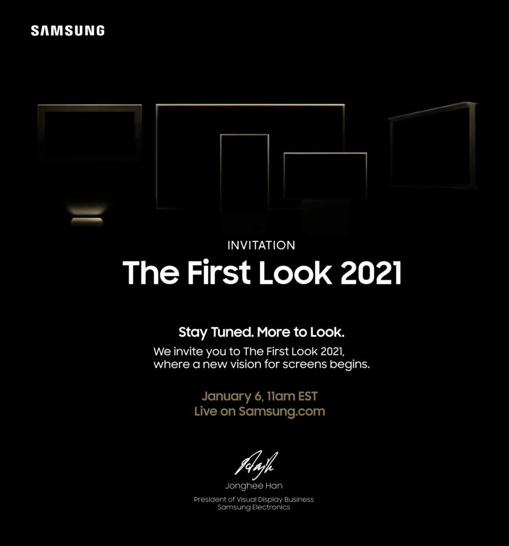 三星 The First Look 2021 活動(dòng)將于 1 月 7 日舉行