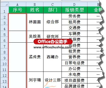 excel合并單元格序號 Excel中合并單元格中快速添加序號的方法