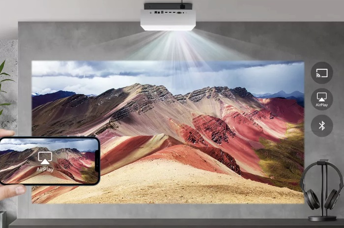 LG 推出 4K 激光投影儀 HU810P：支持蘋(píng)果 AirPlay 2，2999 美元