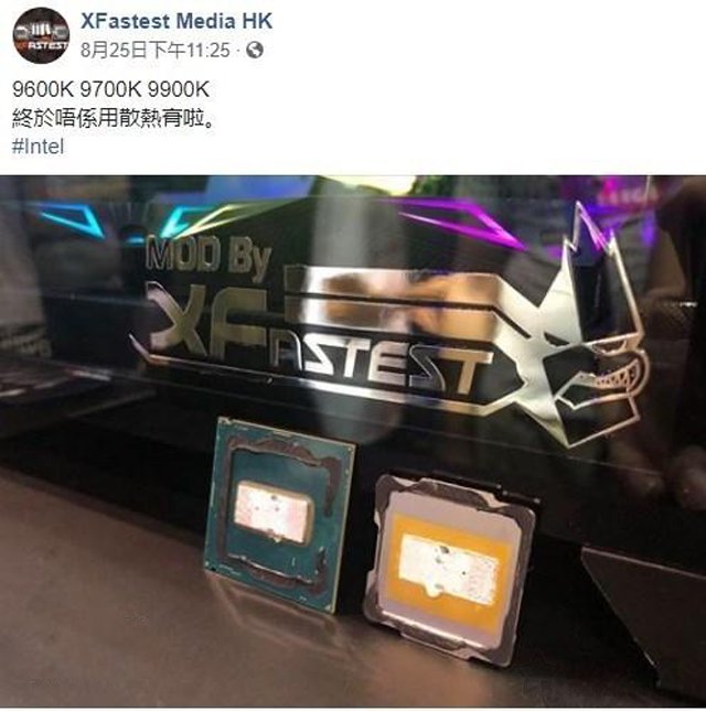 intel九代酷睿處理器的釬焊是什么？intel為什么早不使用釬焊？