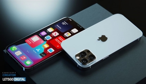 iPhone 13Pro渲染圖出爐:更窄劉海屏+微凸方形模組
