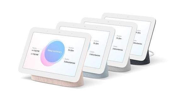 谷歌正式發(fā)布二代 Nest Hub 智能屏：支持睡眠追蹤，無(wú)需攝像頭