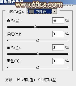 用PS給外景婚片添加夕陽藝術效果