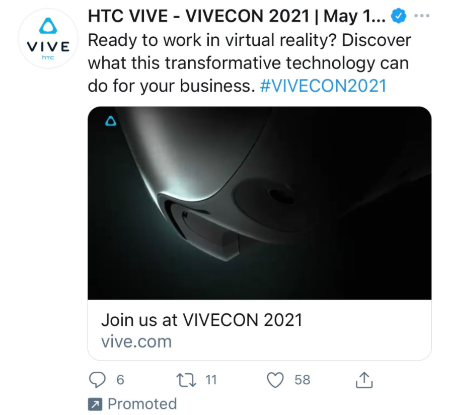 HTC 將于 5 月 11-12 日舉行 VIVECON 2021，有望發(fā)布兩款 VR 設備