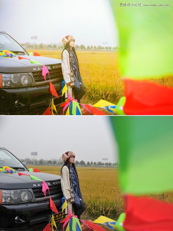 PS簡(jiǎn)單三步調(diào)出暖色效果人像
