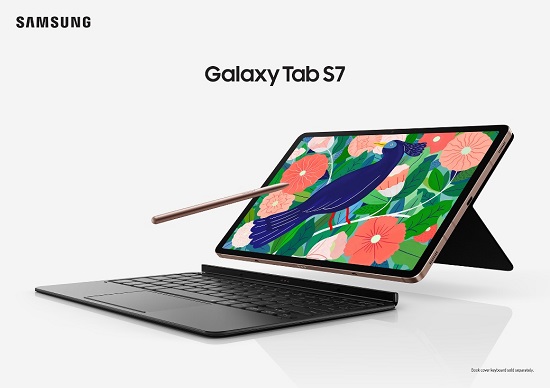 使用三星Galaxy Tab S7系列辦公：鍵盤保護套加持 輕松高效