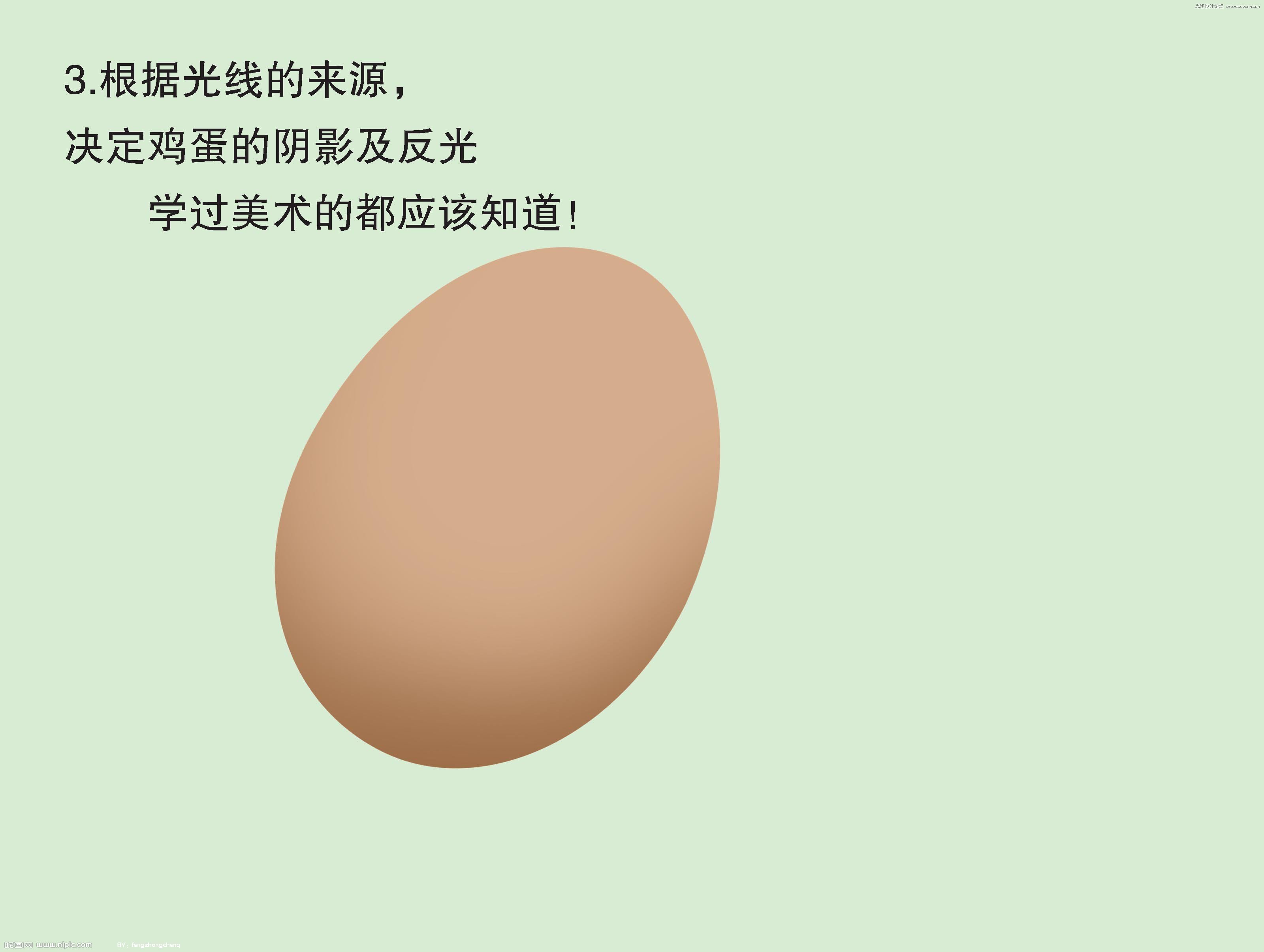PS繪制逼真的雞蛋教程