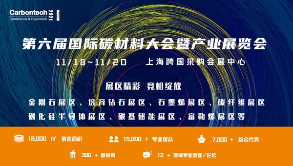 Carbontech 2021 碳材料大會攜四大亮點，全新起航