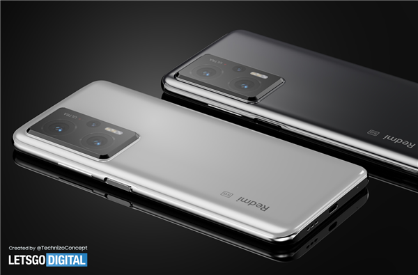 Redmi Note 11 Pro高清渲染圖曝光：后置矩形三攝，黑白配色機(jī)身
