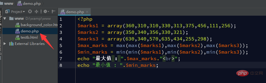 PHP數(shù)學(xué)函數(shù)實踐一：max()和min()函數(shù)的趣味解析