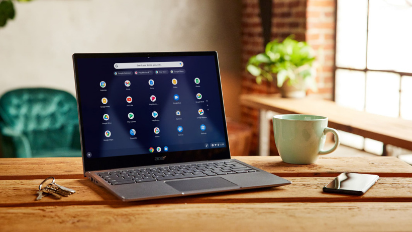 谷歌 Chrome OS 92 正式版發(fā)布：重新設(shè)計(jì) emoji 表情符號(hào)/選擇器，支持 eSIM，預(yù)裝 Meet PWA