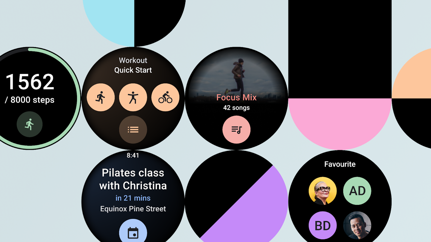 谷歌:開發(fā)者可通過 Wear OS 全新 Tiles API 與智能手表用戶分享磁貼