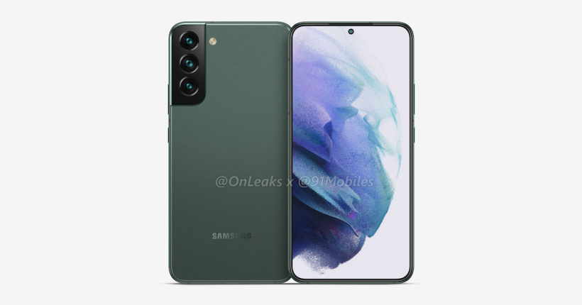 三星 Galaxy S22+ 渲染圖亮相：屏占比更高，圓角更大