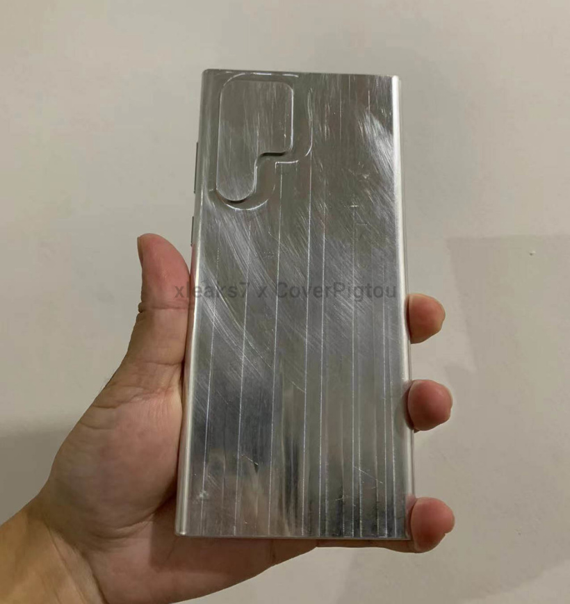 三星 Galaxy S22 Ultra 機(jī)模/渲染圖曝光：異形后攝模組，全新外觀