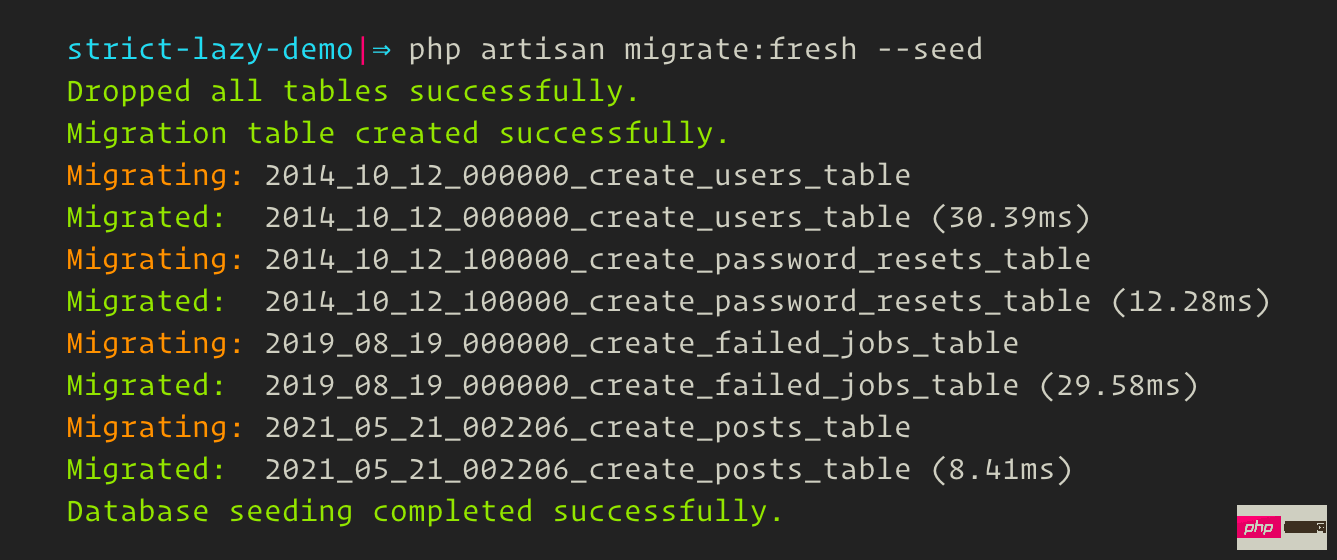 Laravel8出新功能啦！通過禁用延遲來定位N+1問題