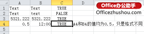 excel函數(shù)應用實例 EXACT函數(shù)的應用及使用實例
