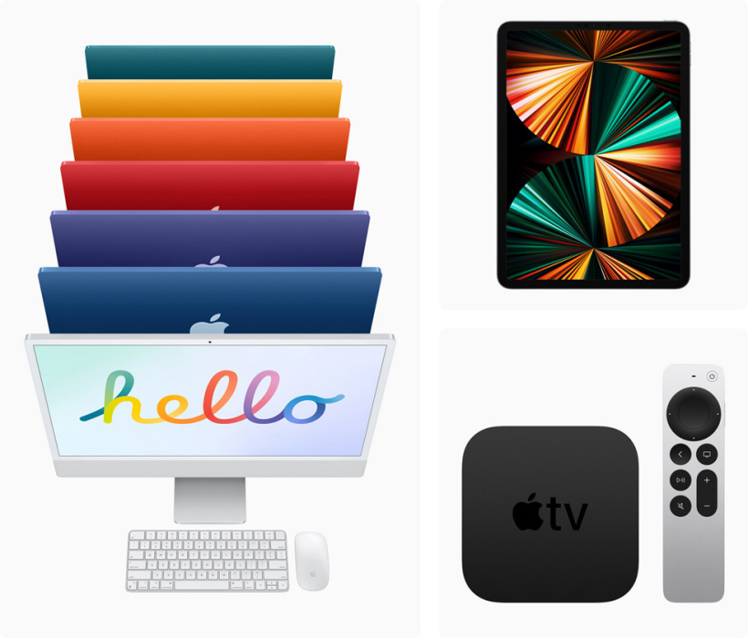 蘋果：新款 iMac、iPad 將于本周五上架，5 月 21 日交付