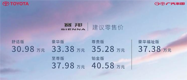 TNGA+混動(dòng)！豐田賽那30.98萬(wàn)起 此前網(wǎng)傳有加價(jià)情況