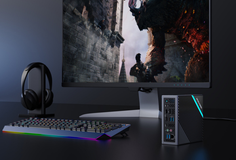 Minisforum 預(yù)熱新款迷你主機(jī)：可選 12 核 R9 5900X，氮化鎵電源適配器