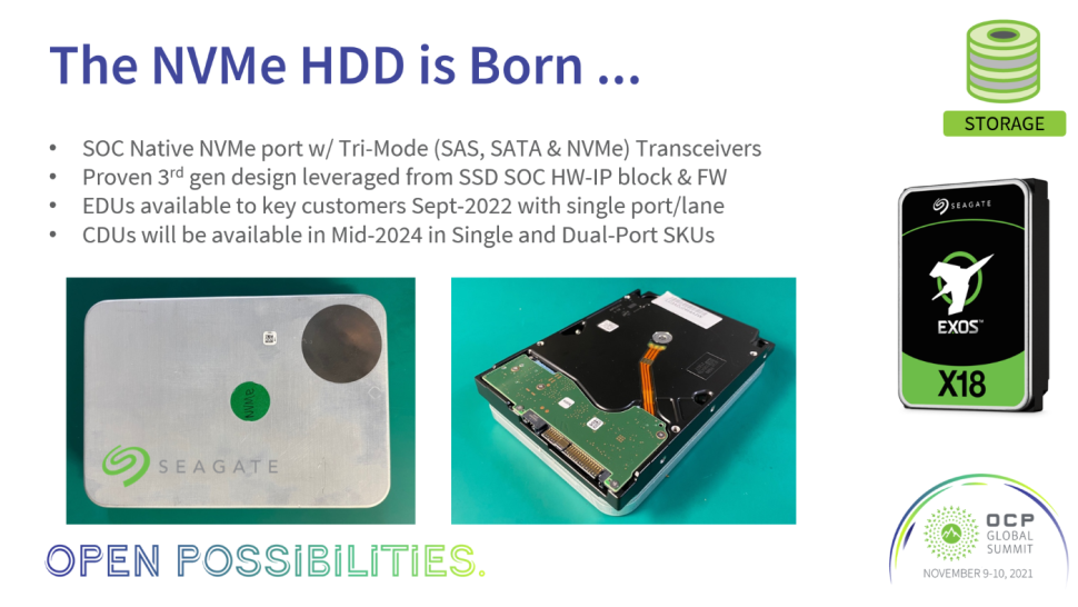 希捷展示業(yè)界首個 PCIe 機械硬盤，預計 2024 年上市