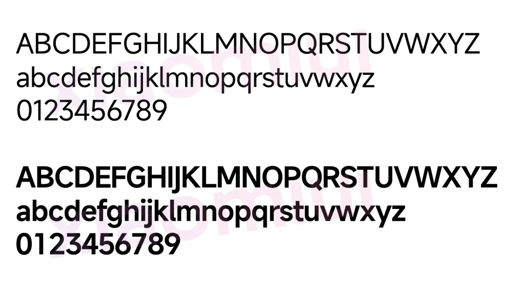 發(fā)布在即，小米 MIUI 13 字體“Mi Sans”曝光