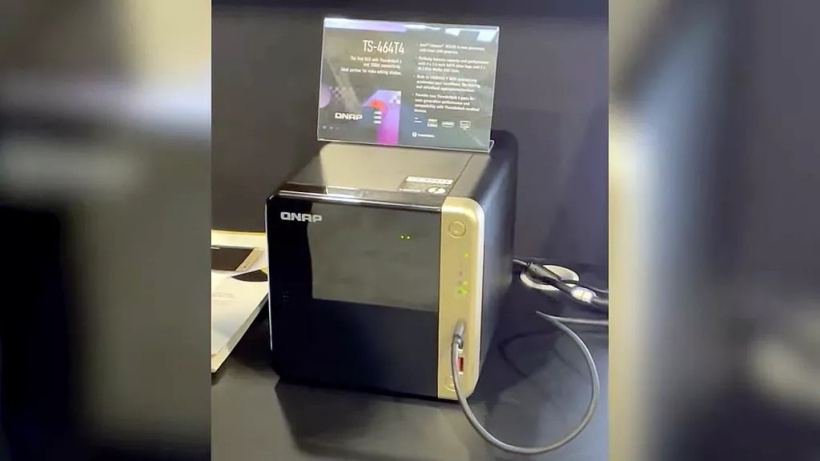 Qnap 推出 TS-464T4 NAS 主機(jī):雙雷電 4 接口,10Gbps 網(wǎng)口