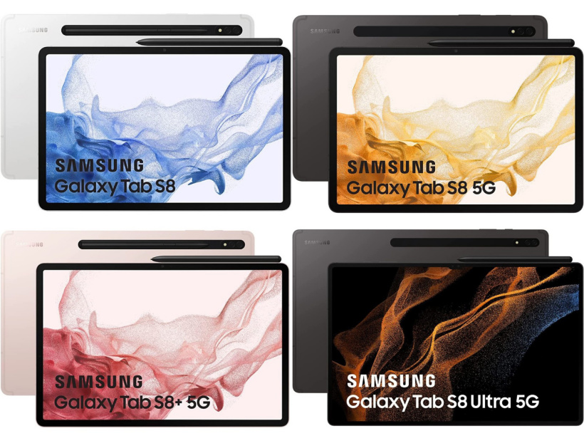 三星 Galaxy Tab S8 系列偷跑：3 種尺寸，S8 Ultra 預(yù)計(jì)價格破萬