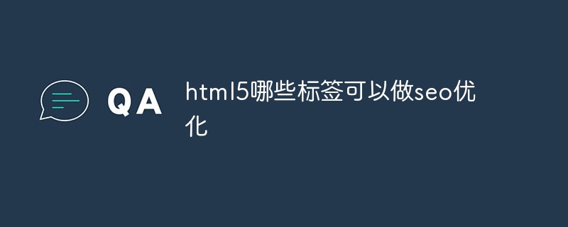 html5哪些標(biāo)簽可以做seo優(yōu)化