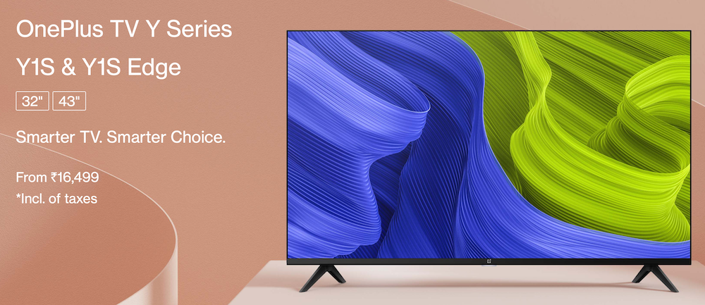 一加推出 Y1S 系列電視：32/43 英寸，最高 1080p，Android TV 11 系統(tǒng)