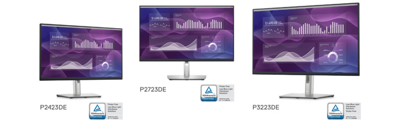 戴爾發(fā)布 P3223DE、P2723DE、P2423DE 顯示器：2K 分辨率，搭載 90W 全功能 USB-C