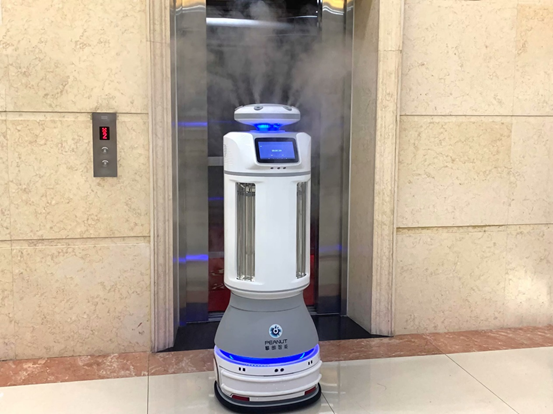 科學(xué)防控疫情，消毒機(jī)器人引智慧消殺熱潮