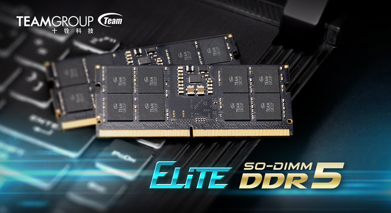十銓發(fā)布 ELITE 系列 DDR5-4800 筆記本內(nèi)存，可選 8-32GB
