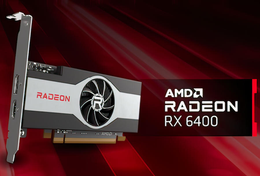 AMD RX 6400 顯卡測(cè)試出爐：GTX 1650 水平