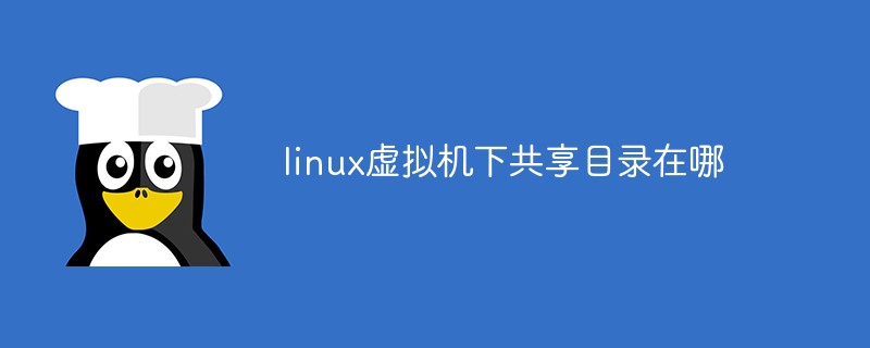 linux虛擬機下共享目錄在哪