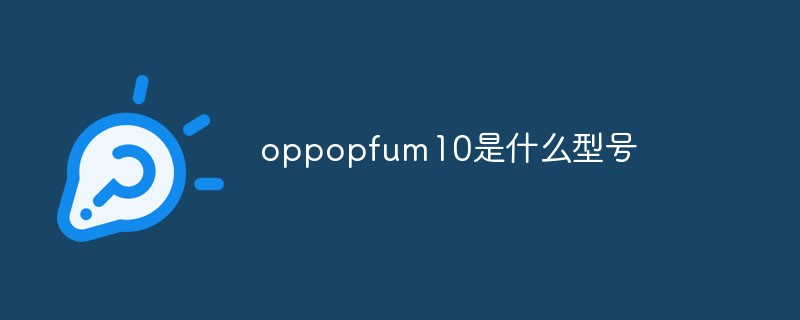 oppopfum10是什么型號(hào)