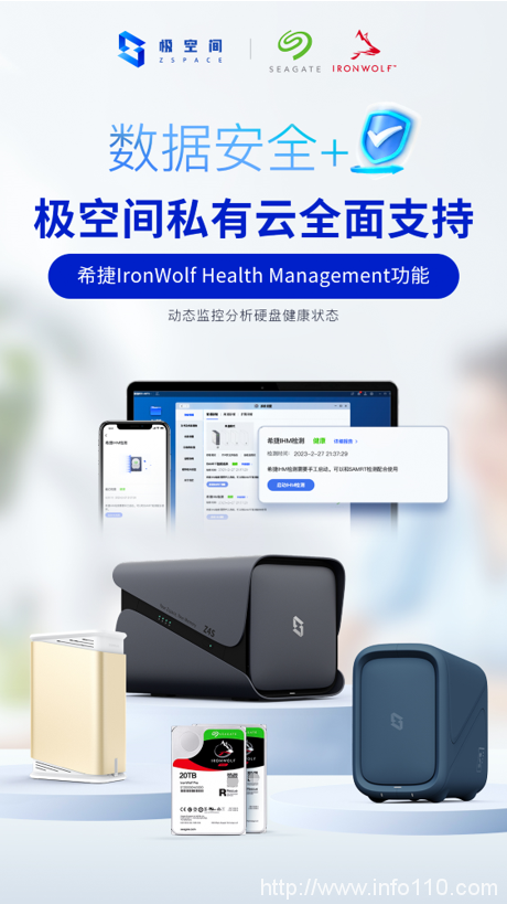 極空間搭配希捷酷狼健康管理，實現(xiàn)存儲自由！